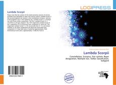 Couverture de Lambda Scorpii