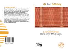 Borítókép a  J. Hartwell Harrison - hoz