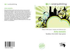 Copertina di Arta statalis