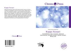 Bookcover of Kappa Scorpii