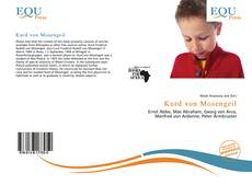 Copertina di Kurd von Mosengeil
