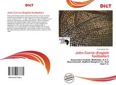 Couverture de John Currie (English footballer)