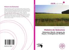 Couverture de Histoire de Solesmes