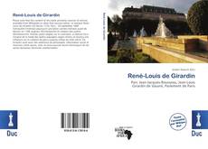 Bookcover of René-Louis de Girardin