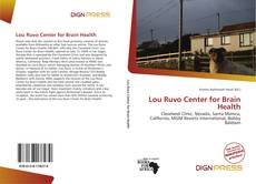 Capa do livro de Lou Ruvo Center for Brain Health 