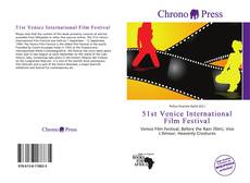 Bookcover of 51st Venice International Film Festival