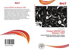 Coupe UNCAF des Nations 1997的封面