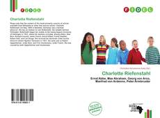 Borítókép a  Charlotte Riefenstahl - hoz