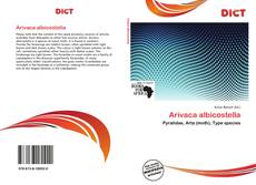 Arivaca albicostella的封面