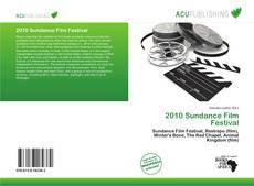 Portada del libro de 2010 Sundance Film Festival