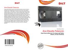 Ana Claudia Talancón的封面