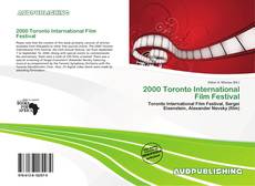 Portada del libro de 2000 Toronto International Film Festival