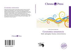 Portada del libro de Ceratomia sonorensis