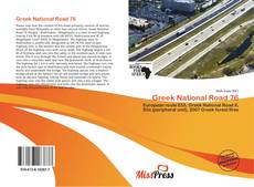Bookcover of Greek National Road 76