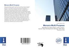 Menara Multi Purpose kitap kapağı