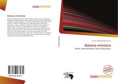 Copertina di Datana ministra