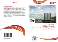 Portada del libro de A86 Autoroute