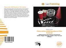 Borítókép a  Films at the 2008 Sundance Film Festival - hoz
