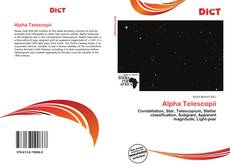 Couverture de Alpha Telescopii