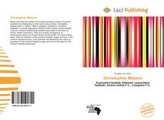 Capa do livro de Christopher Malone 