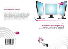 Bookcover of Matthew Maher (Actor)