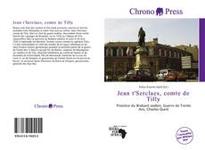 Portada del libro de Jean t'Serclaes, comte de Tilly