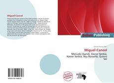 Buchcover von Miguel Cancel