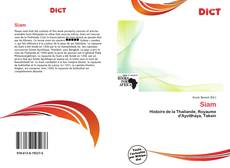 Couverture de Siam