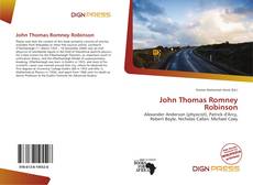 Portada del libro de John Thomas Romney Robinson