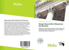 Couverture de Ange Hyacinthe Maxence de Damas