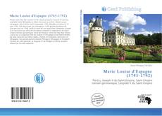 Capa do livro de Marie Louise d'Espagne (1745-1792) 