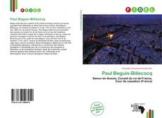 Buchcover von Paul Beguin-Billecocq