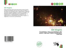 Borítókép a  Chi Virginis - hoz