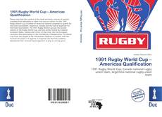 Bookcover of 1991 Rugby World Cup – Americas Qualification