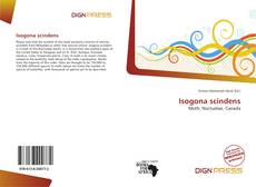 Capa do livro de Isogona scindens 
