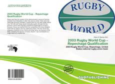 Portada del libro de 2003 Rugby World Cup – Repechage Qualification