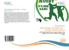 Buchcover von 2007 Rugby World Cup – Europe Qualification