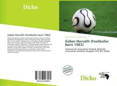 Capa do livro de Gábor Horváth (Footballer born 1983) 
