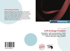 Copertina di Left Ecology Freedom