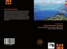 Copertina di Saint-Vincent (Italie)