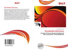 Couverture de Annabella (Actress)
