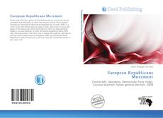 Capa do livro de European Republicans Movement 