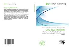 Gary Boyd (Baseball) kitap kapağı