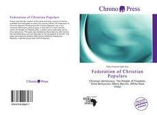 Couverture de Federation of Christian Populars