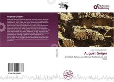 Couverture de August Geiger