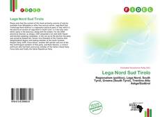 Copertina di Lega Nord Sud Tirolo