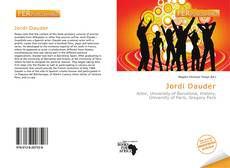 Bookcover of Jordi Dauder