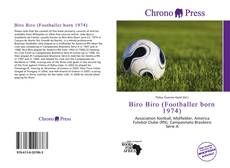 Couverture de Biro Biro (Footballer born 1974)