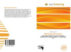 Couverture de Macauley Chrisantus