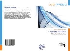 Copertina di Catocala frederici